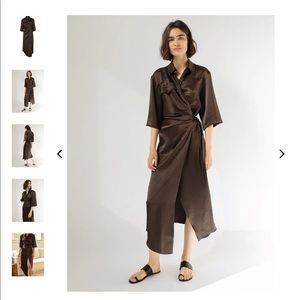 Nanushka Lais Wrap Dress